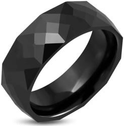 Steeel. hu - Nemesacél ékszer webáruház Magic Moments fekete színű kerámia gyűrű