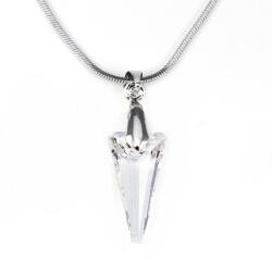 Steeel. hu - Nemesacél ékszer webáruház Swarovski® kristályos nemesacél nyaklánc - 18 mm - Piramid - Crystal
