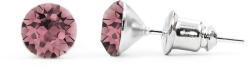 Steeel. hu - Nemesacél ékszer webáruház Jazzy rózsaszín Swarovski® kristályos fülbevaló - Antique Pink