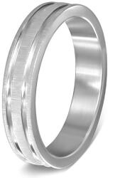 Steeel. hu - Nemesacél ékszer webáruház Ezüst színű nemesacél gyűrű, karikagyűrű ékszer - steeel - 8 990 Ft