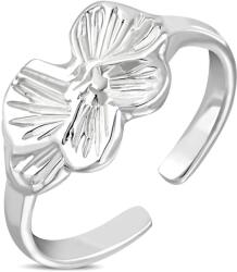 Steeel. hu - Nemesacél ékszer webáruház Virág alakú, állítható lábujj gyűrű