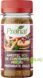 PRONAT Mix de Condimente pentru Preparate Dulci Ecologic/Bio 50g