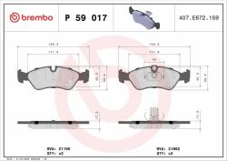 BREMBO BRE-P59017