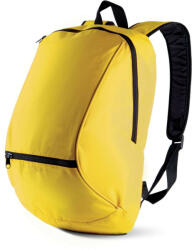 Kimood poliészter hátizsák cipzáras zsebbel KI0103, Yellow