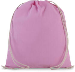 Kimood kisméretű tornazsák-hátizsák organikus pamutból KI0147, Dark Pink