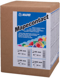 Mapei Mapecontact - Banda dublu adeziva pentru plinte, profile, covoare PVC si cauciuc (Lăţime rolă: 40 cm. ) (MAP-0637350)