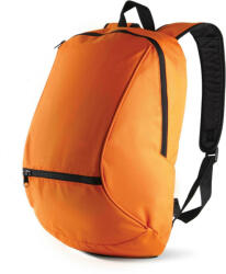 Kimood poliészter hátizsák cipzáras zsebbel KI0103, Orange