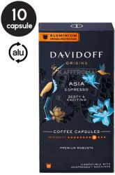 Davidoff 10 Capsule Aluminiu Davidoff Origins Espresso Asia - Compatibile Nespresso