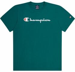 Champion Icons Crewneck T-Shirt Large Logo , Verde , M