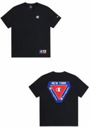 Champion Retro Sport Crewneck T-Shirt Backprint , Negru , XXL