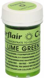 Sugarflair Colours Vopsea gel Lime Green - verde lime 25 g