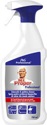 Mr. Proper Professional Spray pentru curatarea depunerilor de calcar din zonele sanitare Mr. Proper, 750 ml (8006540555255)