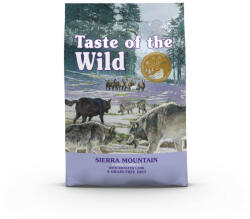 Taste of the Wild Sierra Mountain Canine Recipe száraz kutyaeledel - 12, 2kg