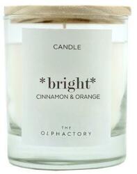 Ambientair Lumânare parfumată - Ambientair Bright Orange & Cinnamon Candle 200 g