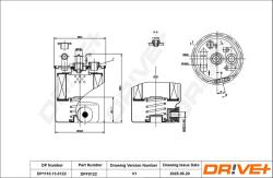 Dr! ve+ filtru combustibil Dr! ve+ DP1110.13. 0122 (DP1110.13.0122)