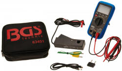 BGS technic Gépjárműipari digitális multiméter USB porttal (BGS 63401) (BGS-63401)