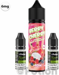  Lichid cu nicotina Smokemania Berry Cherry 6mg 60ml (Art61828) Lichid rezerva tigara electronica