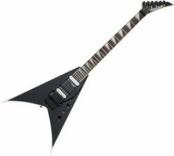 Jackson JS King V JS32 Black with White Bevels