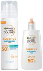 Garnier Ambre Solaire Super UV Protection Fluid set pentru ten 40 ml + pentru ten 75 ml unisex
