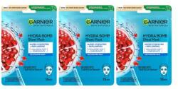 Garnier Skin Naturals Moisture + Aqua Bomb set 3x mască de față 1 buc pentru femei Masca de fata