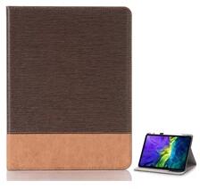Gigapack GP-96546 Apple iPad Pro 12, 9" (2020/2022) sötétbarna bőr hatású oldalra nyíló tok (GP-96546)