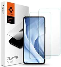 Spigen SLIM AGL03048 Xiaomi 11 Lite 5G NE Mi/11 Lite 5G Mi/11 Lite 4G 2db átlátszó képernyővédő üveg (AGL03048)