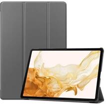 Gigapack GP-147069 Samsung Galaxy Tab S9 Plus LTE (SM-X816)/WIFI (SM-X810) szürke bőr hatású oldalra nyíló tok (GP-147069)