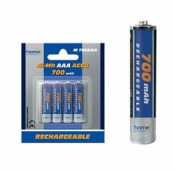 Somogyi Elektronic akkumulátor AAA 700mAh Ni-Mh 4db/bliszter (M 700AAA)