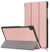 Gigapack GP-101252 Lenovo Tab M10 Plus (TB-X606F) rózsaarany bőr hatású oldalra nyíló tok (GP-101252)