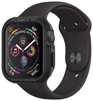 Spigen RUGGED ARMOR ACS04190 Apple Watch Series 9/Series 8/Series 7 41mm fekete műanyag óra keret (061CS24480)