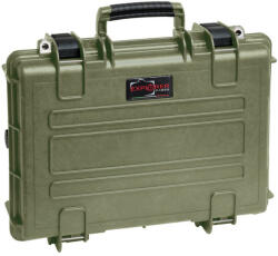 Braun Explorer 4209 Zöld CV bőrönd (42x30x10 cm, habszivacs laptophoz 15" -ig, 2, 4kg) (4209GCV)