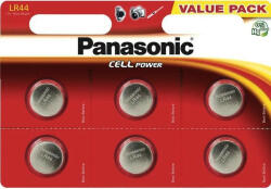 Panasonic Baterie alcalina MICRO PANASONIC LR-44EL / 6BP 1, 5V (Blister 6buc) (2B120582) Baterii de unica folosinta