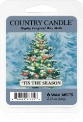 Country Candle 'Tis The Season ceară pentru aromatizator 64 g