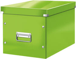 Leitz Click&Store négyzet alakú doboz, L méret (A4), zöld (61080054)