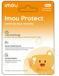 IMOU Protect Basic ajándékkártya (éves előfizetési csomag)