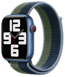 Apple Curea Smartwatch Apple Watch 41mm Sport Loop Regular (Verde/Albastru) (ML2Q3ZM/A)
