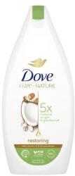 Dove Care By Nature Restoring Shower Gel tápláló, hidratáló és bőrmegújító tusfürdő 400 ml nőknek