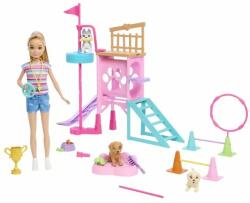 Mattel Barbie: Stacie to the Rescue - Kutyaiskola játékszett (HRM10) - jateknet