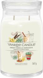 Yankee Candle Signature két kanóccal Sweet Vanilla Horchata 567 g
