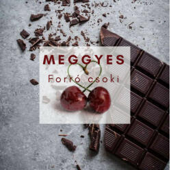 Caffe Brando Meggyes ízű forró csokoládé italpor (40 x 25 g)