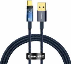 Baseus Cablu Date/Incarcare Baseus Explorer USB la USB-C 100W Fast Charging 1m Albastru (CATS000203)