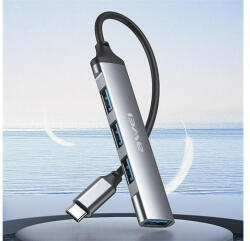 Awei CL-150T 4xUSB-A HUB, fekete - speedshop