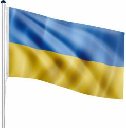 Flagmaster® FLAGMASTER Zászlórúd zászló Ukrajna 650 cm - kokiskashop