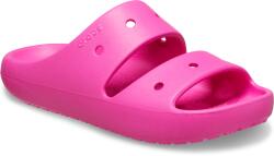 Crocs Classic Sandal v2 K gyerek papucs Cipőméret (EU): 34 - 35 / rózsaszín