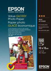 Epson fotópapír value glossy photo paper - 10x15cm - 100 lap C13S (C13S400039)