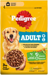 PEDIGREE 3kg Pedigree Adult szárnyas & zöldség száraz kutyatáp