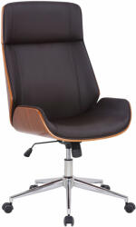 PAAL Varel modern irodai szék forgószék barna-dió 314572