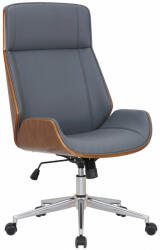 PAAL Varel modern irodai szék forgószék szürke-dió 317167