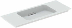 Geberit ONE rövidített kivitelű mosdó hátsó lefolyóval 105x40 cm csaplyuk nélkül, fehér/króm 500.396. 01.1 (500.396.01.1) - szaniteresklimacenter
