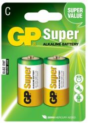 GP Batteries GP Super Alkáli Baby C elem 2db/bliszter (B1331) - mentornet